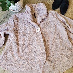 An IC Statement Swing Rosebud Jacket by Connie K